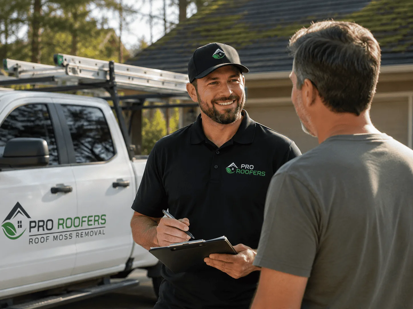 Roof Moss Removal Green Camp, OH FAQs